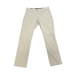 Volcom Corpo Class Mens Chino Pants Khaki Size 32 Casual Preppy Outdoors